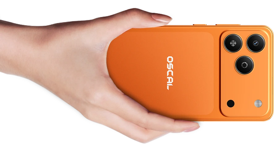 Amber Orange Flat 3C Mini